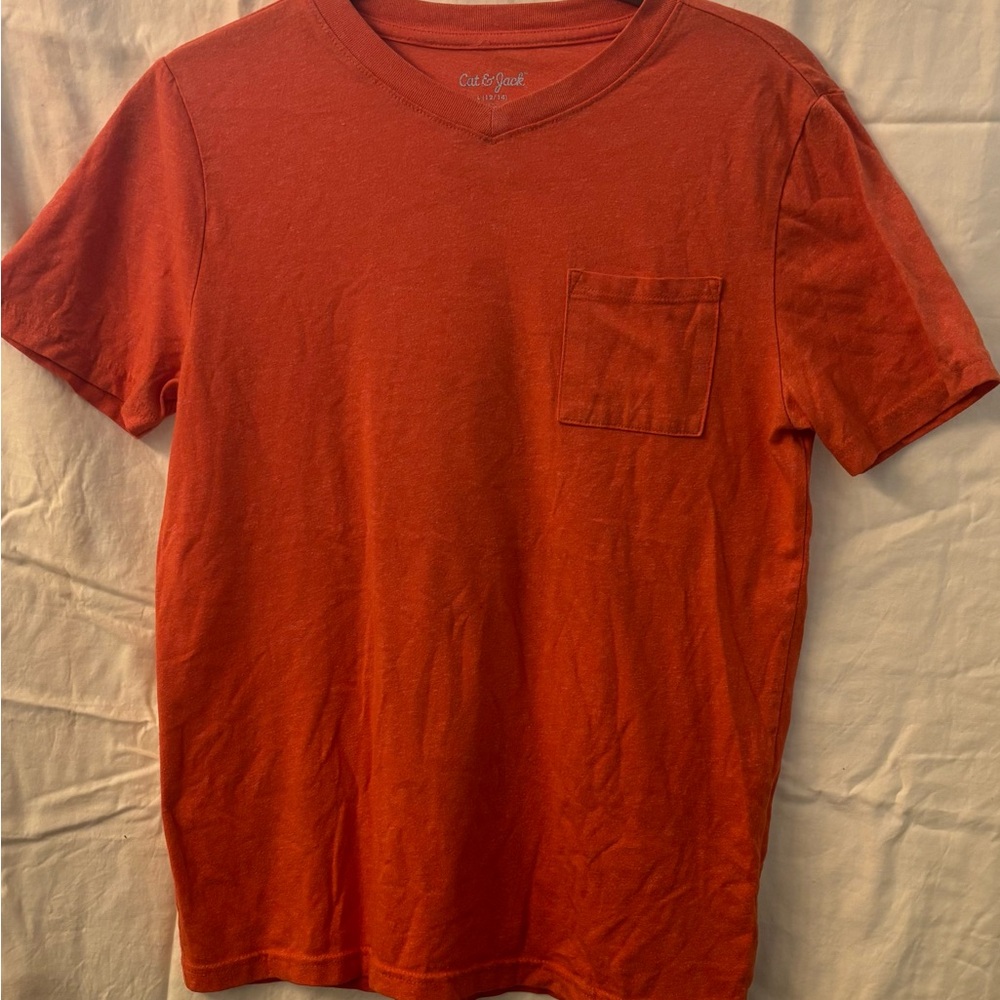 Cat & Jack Burnt Orange Short Sleeve Tee